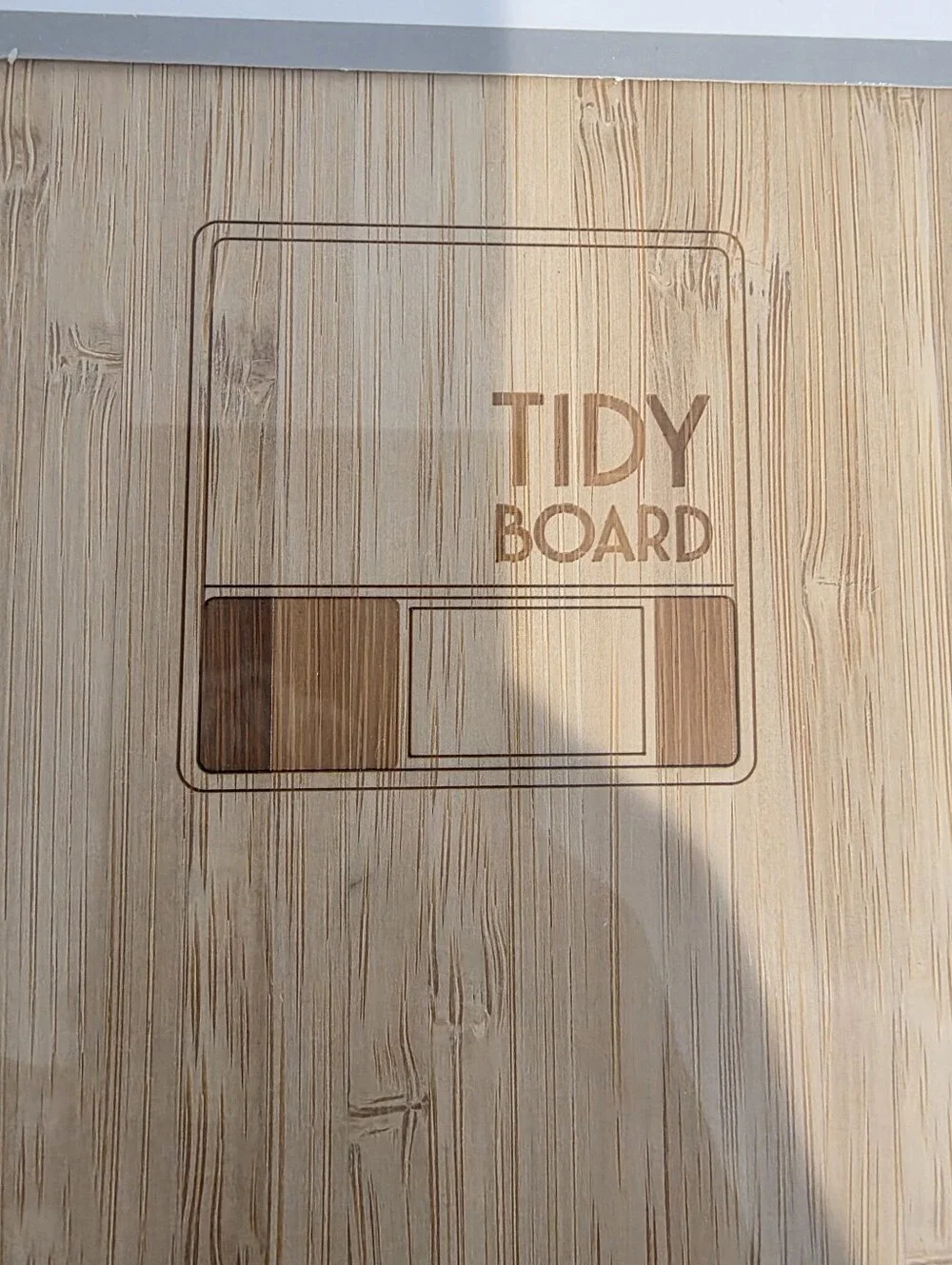 9pc TidyBoard Bamboo Cutting Board Set W/Collapsible Silicone Storage Containers